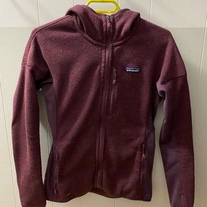 Patagonia Better Sweater Hoodie - Maroon - Women's Medium